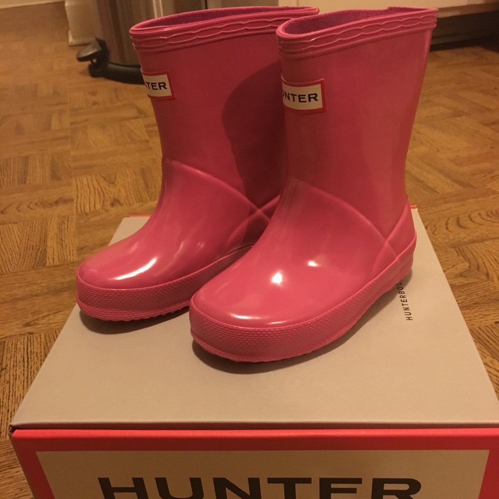 BNIB**Toddler Size 5 **Authentic Pink HUNTER BOOTS